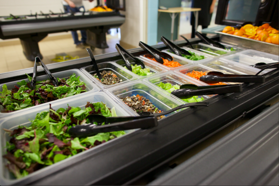 Salad bars at schools