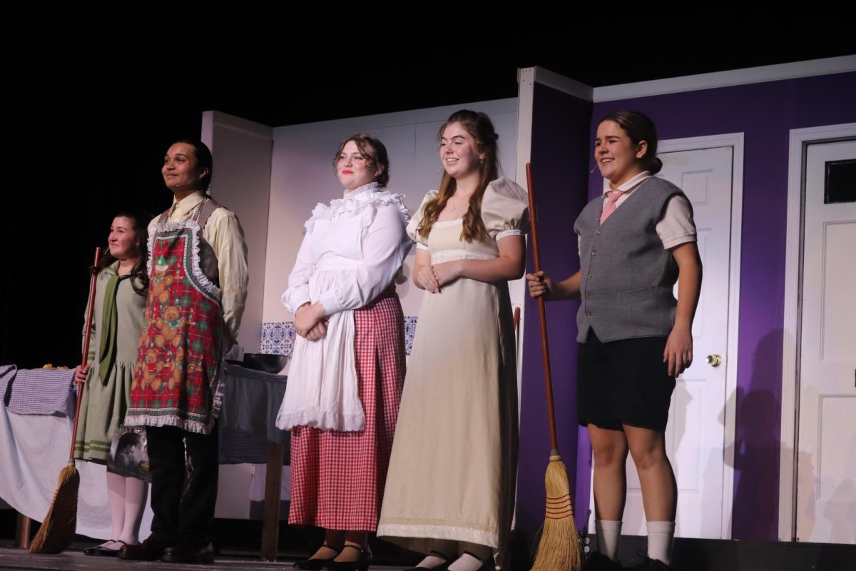 Dramahawks performing in Mary Poppins  which ran from October 19-21.