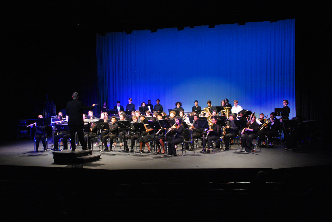 Hayfield Wind Ensemble at the 2022 Winter Concert