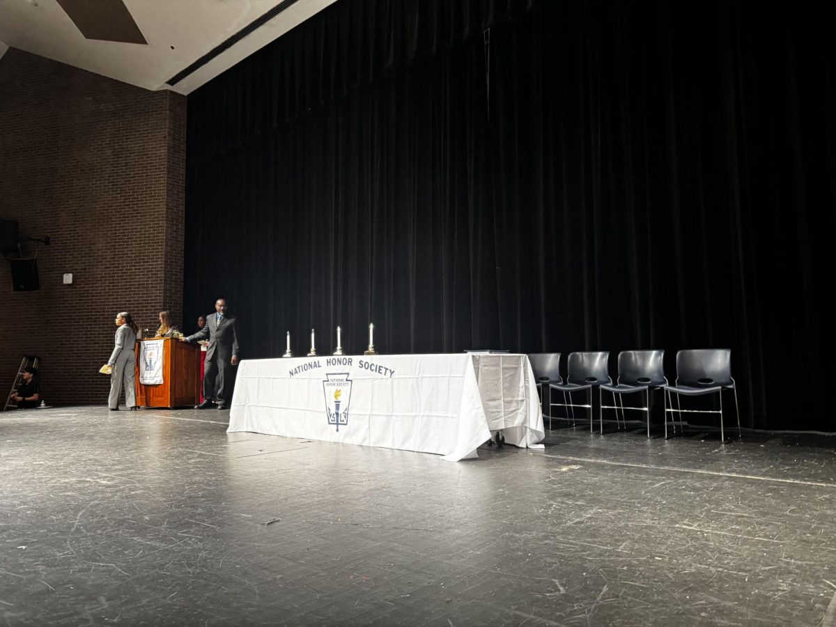 NHS induction ceremony