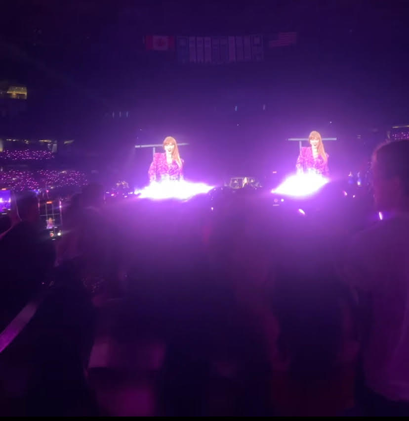 Photo taken by Ansley McClelland at a concert during Taylor Swift's Eras Tour