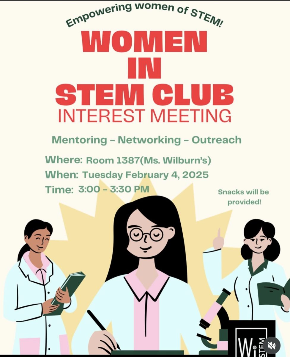 Women in STEM promotional poster