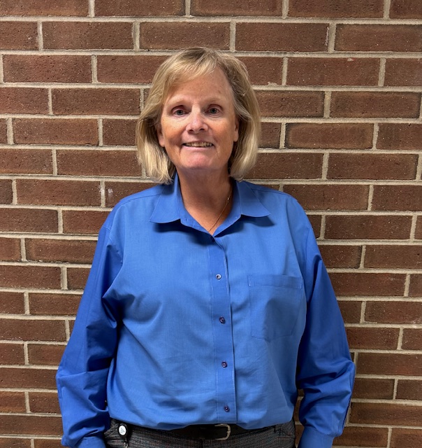 Deidre Lavery after a faculty meeting on Oct. 21